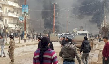 Afrin'de bombalı saldırı: 11'i çocuk 40 ölü