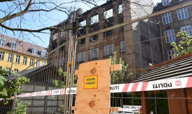 Danimarka'daki cami yangınında 'kundaklama' şüphesi