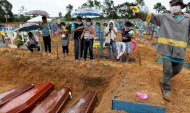 Bir günde Brezilya'da 1150, Meksika'da 1075 can kaybı