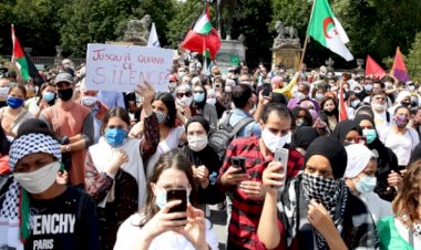 İşgalci İsrail'in 'ilhak' planı Belçika'da protesto edildi