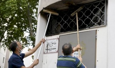Fransa'da bir camiye kundaklama girişimi