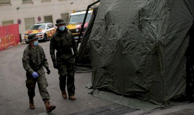 İspanya'da koronavirüsle mücadelede asker devrede