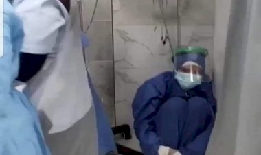 Mısır'da oksijen tüpü sıkıntısı yüzünden Covid-19 hastaları ölürken yakınlarının feryadı