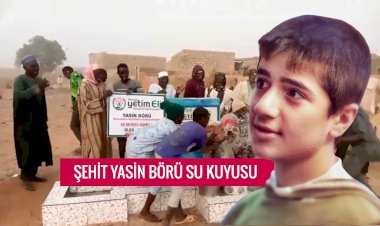 Avrupa Yetim Eli Şehit Yasin Börü Su Kuyusu ile yüzleri güldürdü