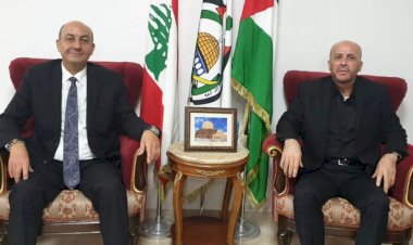 Türkiye’nin Lübnan Büyükelçisi’nden Hamas temsilcisine ziyaret