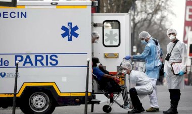 Fransa'da Kovid-19 nedeniyle ölenlerin sayısı 90 bini geçti