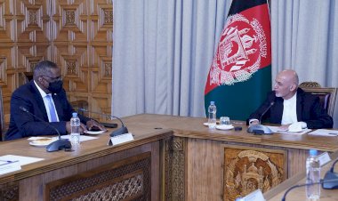 Afganistan Cumhurbaşkanı Gani, ABD Savunma Bakanı Austin ile görüştü