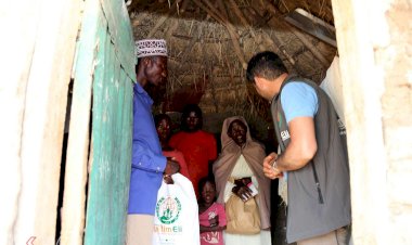 Avrupa Yetim Eli Afrika'da ihtiyaç sahiplerine yardımlarını sürdürüyor