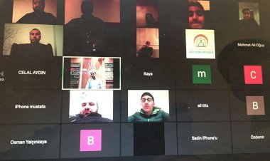 Londra Said Nursi Camii, online Beraat Kandili programı düzenledi