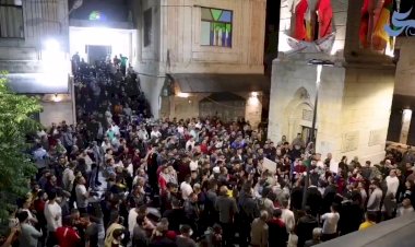 Batı Şeria'da sabah namazı sonrası Gazze'ye destek gösterileri düzenlendi