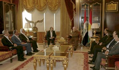 Mesûd Barzanî ji bo kongrê ji HUDA PARê re peyamek şand