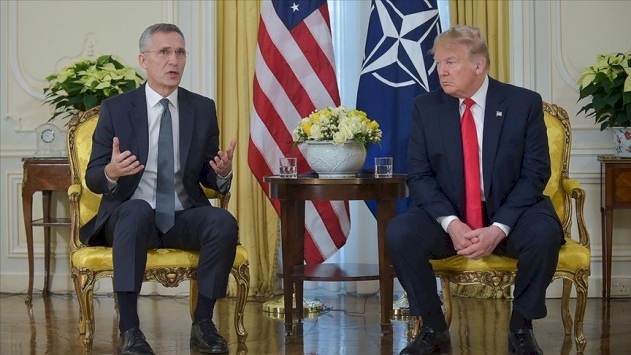 Trump ile Stoltenberg Afganistan'ı görüştü