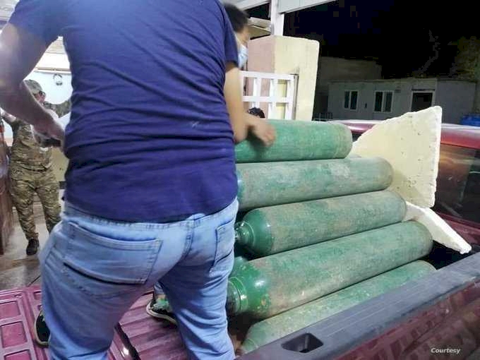 Irak'ta koronavirüs hastalarına oksijen tüpü yetiştirme paniği