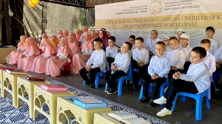 Sofya'da 70 yıl aradan sonra ilk kez hatim merasimi düzenlendi