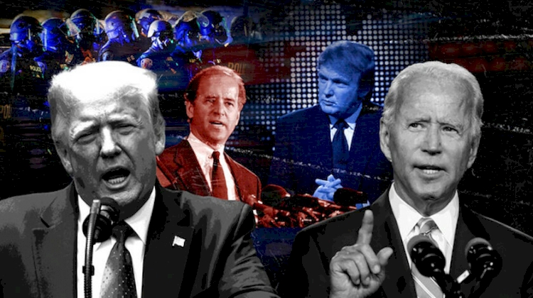 Trump zaferini ilan etti, Biden cephesinden tepki geldi