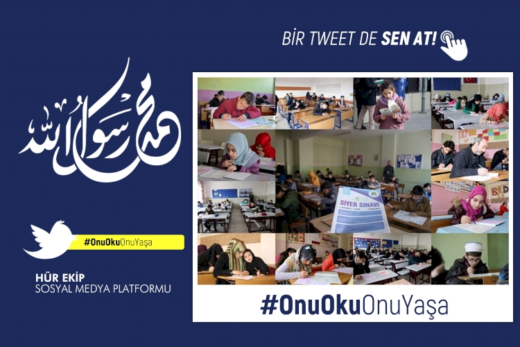 Sosyal medya #OnuOkuOnuYaşa diyor