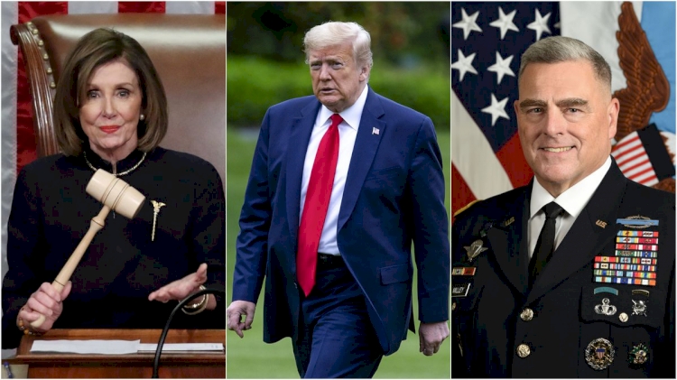 Pelosi: Genelkurmay Başkanı ile dengesiz Trump’ın nükleer saldırı başlatmasını engellemek için tedbirleri ele aldık