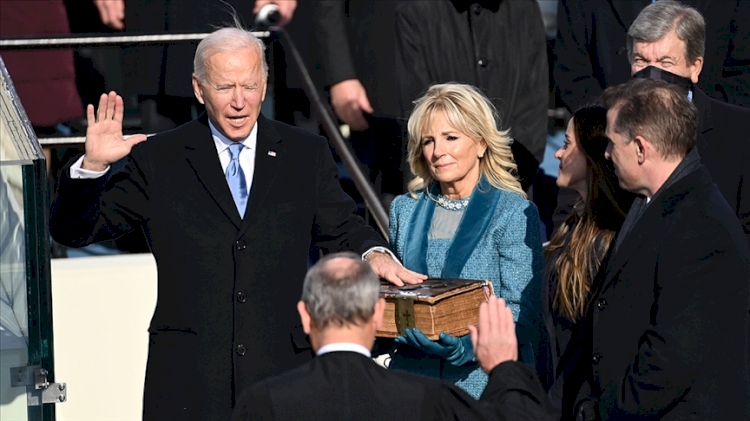 Joe Biden yemin ederek ABD'nin 46. başkanı oldu