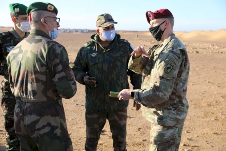 ABD’li üst düzey askeri heyet, 'Afrika Aslanı' tatbikatı öncesi Batı Sahra'da