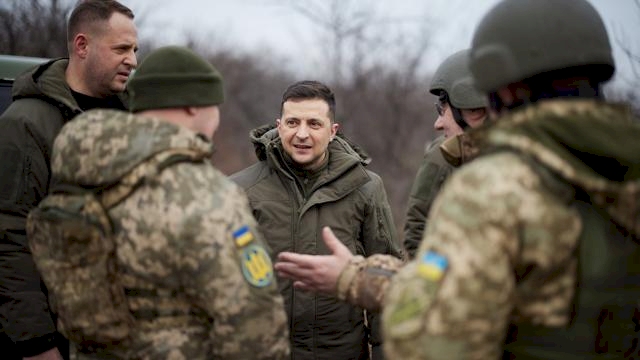 Ukrayna Devlet Başkanı Zelenskiy, Donbas'a gidiyor