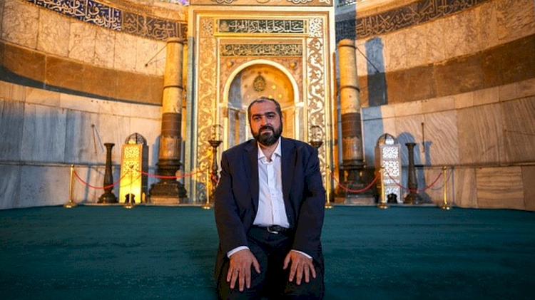 Ayasofya İmamı Mehmet Boynukalın Hoca görevinden ayrıldı