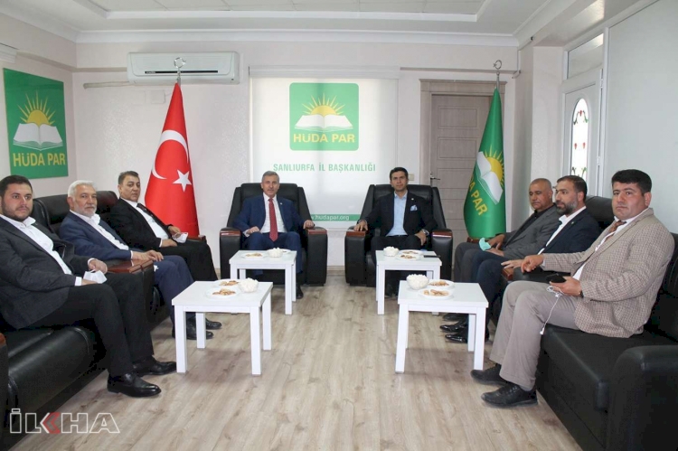 Gelecek Partisi Genel Başkan Yardımcısı HÜDA PAR'ı ziyaret etti
