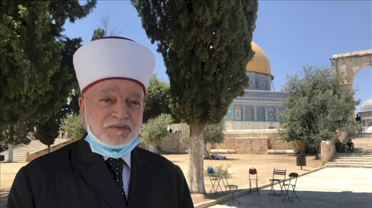 Filistin yönetimi ve Hamas İşgalci İsrail'in Mescid-i Aksa'da ramazanın ilk akşam ezanını engellemesini kınadı