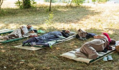 Karadağ'da en tembel kişi 117 saat yattı