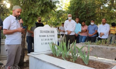 Şehid Selahaddin Ürük kabri başında anıldı