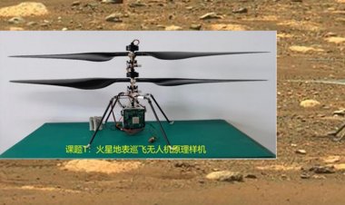 Çin gelecekte kullanacağı prototip Mars helikopterini tanıttı