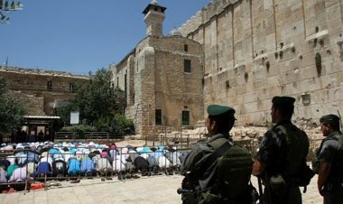 İşgalci İsrail, Harem-i İbrahim Camisi'ni Müslümanlara kapattı