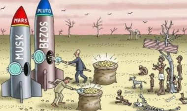 'Milyonlar açken milyarderler zevkine uzaya gidiyor'