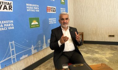 HÜDA PAR Genel Başkanı Yapıcıoğlu: Millet geçim derdinde