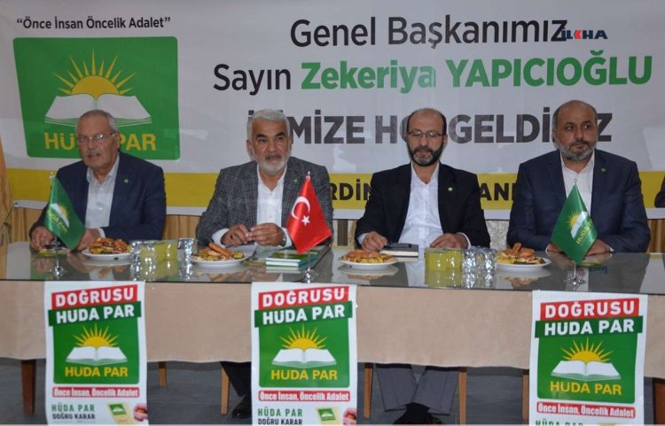 HÜDA PAR Genel Başkanı Yapıcıoğlu: Halkın gündeminde geçim sıkıntısı, zamlar, enflasyon ve işsizlik var