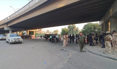 Bağdat’ta güvenlik güçleriyle seçim sonuçlarına itiraz edenler arasında arbede