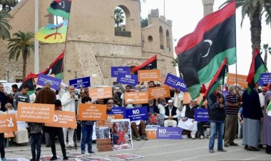 Libya'da Kaddafi ve Hafter'in adaylığı protesto edildi