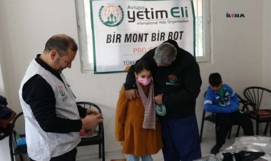 Avrupa Yetim Eli Şanlıurfa'da yetim çocukları sevindirdi