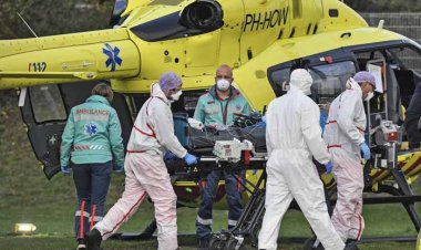 Hollanda'da hastaneler doldu, hastalar Almanya'ya naklediliyor