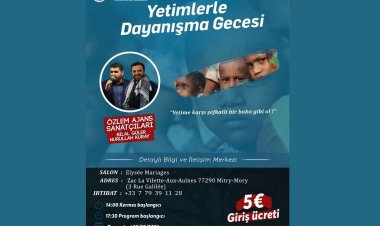 Fransa Yetim Eli'nden muhtaçlar yararına konser