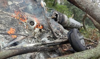 Hindistan Genelkurmay Başkanı Rawat’ı taşıyan helikopter düştü