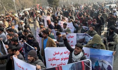 Kabil'de ABD karşıtı protesto gösterisi düzenlendi