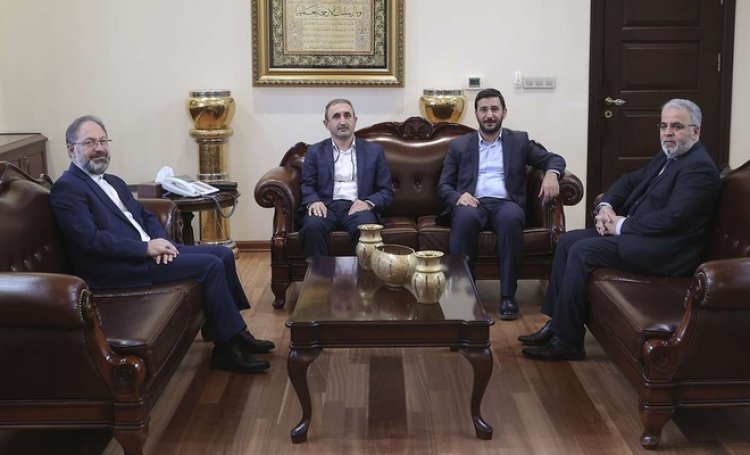 HÜDA PAR'dan Diyanet İşleri Başkanı Erbaş’a ziyaret