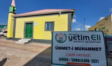 Avrupa Yetim Eli tarafından Somaliland’da inşa edilen ‘Ümmet-i Muhammet Camii’nin açılışı yapıldı