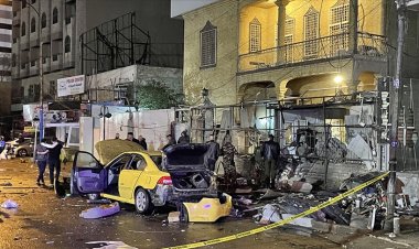 Bağdat'ta bankaları hedef alan patlamalarda 2 kişi yaralandı