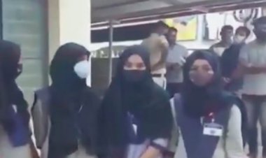 Hindistan'da Başörtüsü zulmü! Müslüman öğrenciler derslere alınmıyor