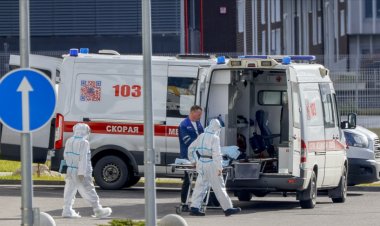 Rusya'da Kovid-19 salgınının başlangıcından bu yana en yüksek vaka sayısı görüldü