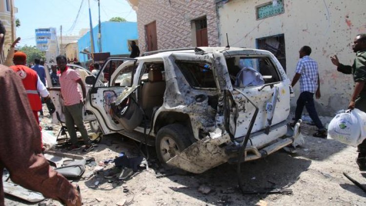 Somali'nin başkenti Mogadişu'da bombalı saldırı