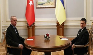 Cumhurbaşkanı Erdoğan, Ukrayna Devlet Başkanı Zelenskiy ile görüştü