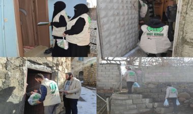 Batman, Siirt ve Cizre Umut Kervanı Regaip Kandili vesilesiyle yüzlerce aileyi sevindirdi