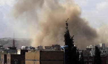 Suudi koalisyonu güçlerinden Sana'ya saldırı